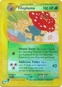 Vileplume Reverse Holo 43