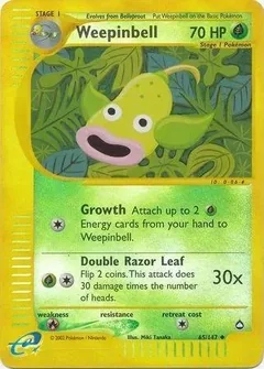 Weepinbell Reverse Holo 65