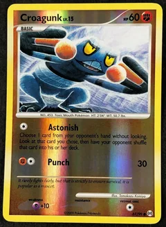 Croagunk Reverse Holo 61