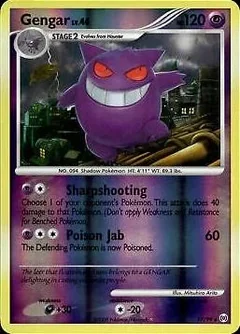 Gengar Reverse Holo 17