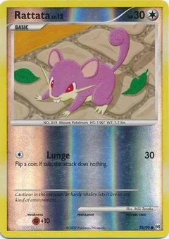 Rattata Reverse Holo 73