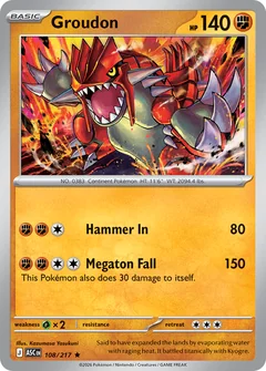 Groudon 108