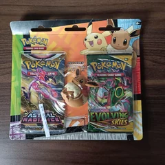 Back To School Eevee Eraser 2 Pack Blister