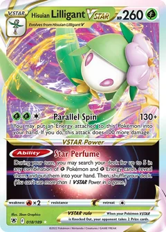 Hisuian Lilligant Vstar 18