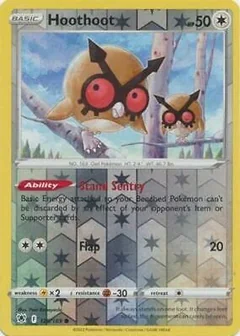 Hoothoot Reverse Holo 120