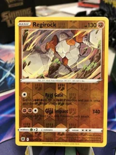 Regirock Reverse Holo 75