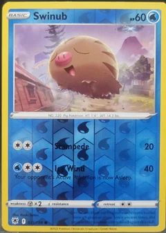 Swinub Reverse Holo 31