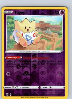 Togepi Reverse Holo 55