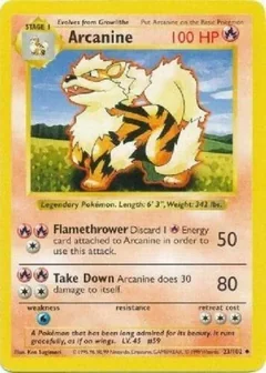 Arcanine Shadowless 23