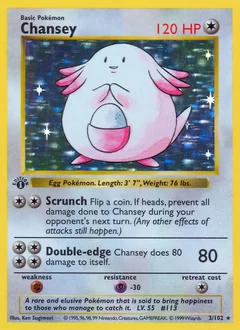 Chansey 1999 2000 3