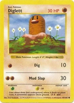 Diglett Shadowless 47