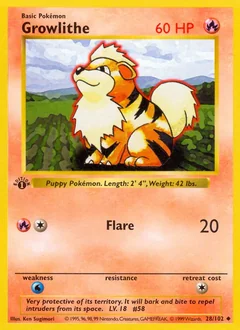 Growlithe 28
