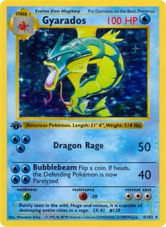 Gyarados 1St Edition 6