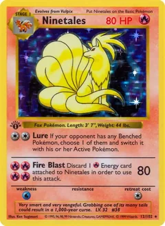 Ninetales 1St Edition 12