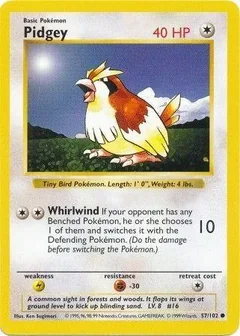 Pidgey Shadowless 57