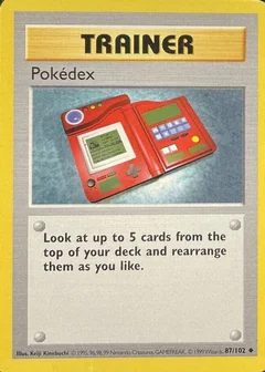 Pokedex Shadowless 87