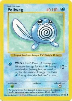 Poliwag Shadowless 59