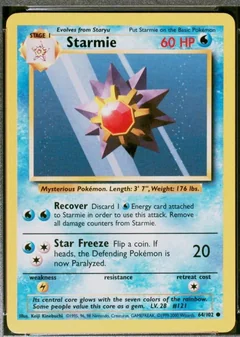 Starmie 1999 2000 64