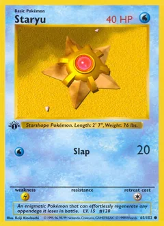 Staryu Trainer Deck B 65