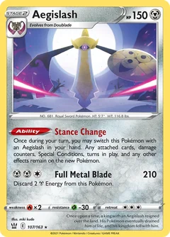 Aegislash Holo 107