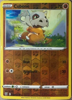 Cubone Reverse Holo 69
