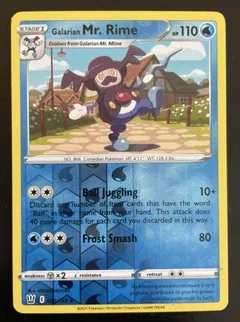 Galarian Mr Rime Reverse Holo 35