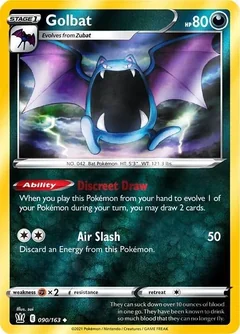 Golbat Reverse Holo 90