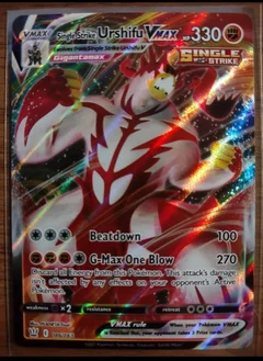 Single Strike Urshifu Vmax Jumbo 86