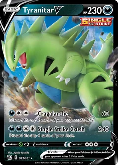 Tyranitar V Play 97