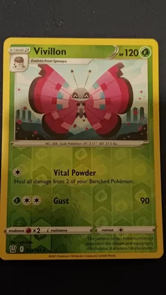 Vivillon Reverse Holo 13
