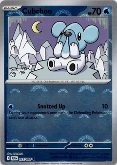 Cubchoo Poke Ball 25