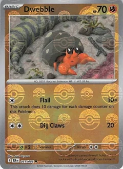Dwebble Poke Ball 51