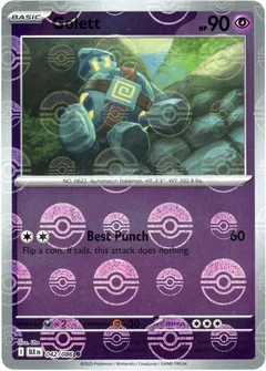 Golett Poke Ball 42