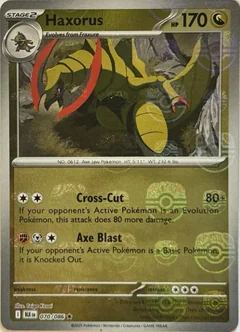 Haxorus Master Ball 70