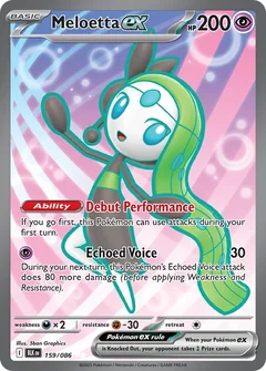 Meloetta Ex 159