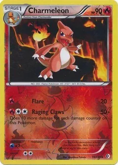 Charmeleon Reverse Holo 19