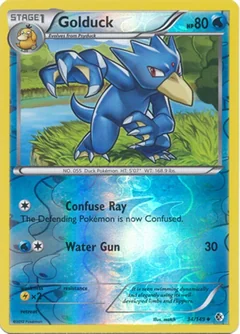 Golduck Reverse Holo 34