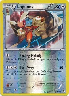 Lopunny Reverse Holo 117