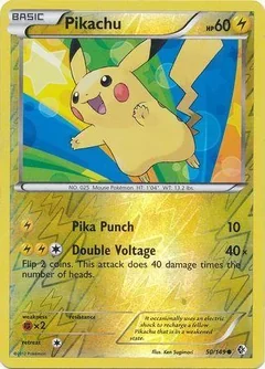 Pikachu Reverse Holo 50