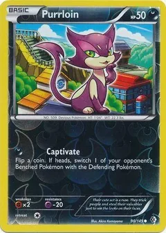 Purrloin Reverse Holo 90