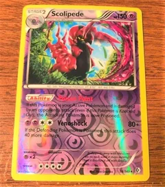 Scolipede Reverse Holo 74