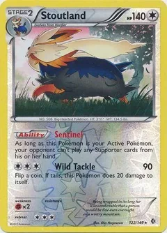 Stoutland Reverse Holo 122