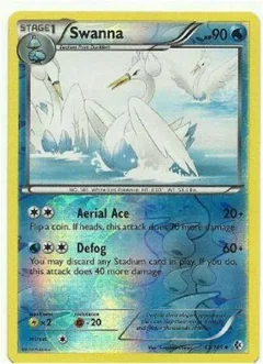 Swanna Reverse Holo 43