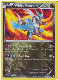 White Kyurem Reverse Holo 102