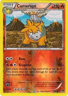 Camerupt Reverse Holo 13