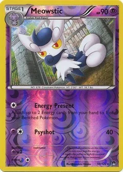 Meowstic Reverse Holo 59