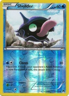 Shellder Reverse Holo 23