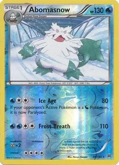 Abomasnow Reverse Holo 40