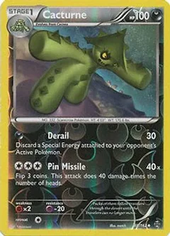 Cacturne Reverse Holo 88