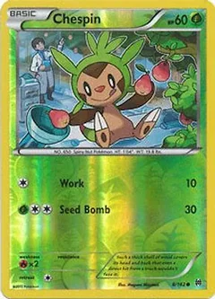 Chespin Reverse Holo 8